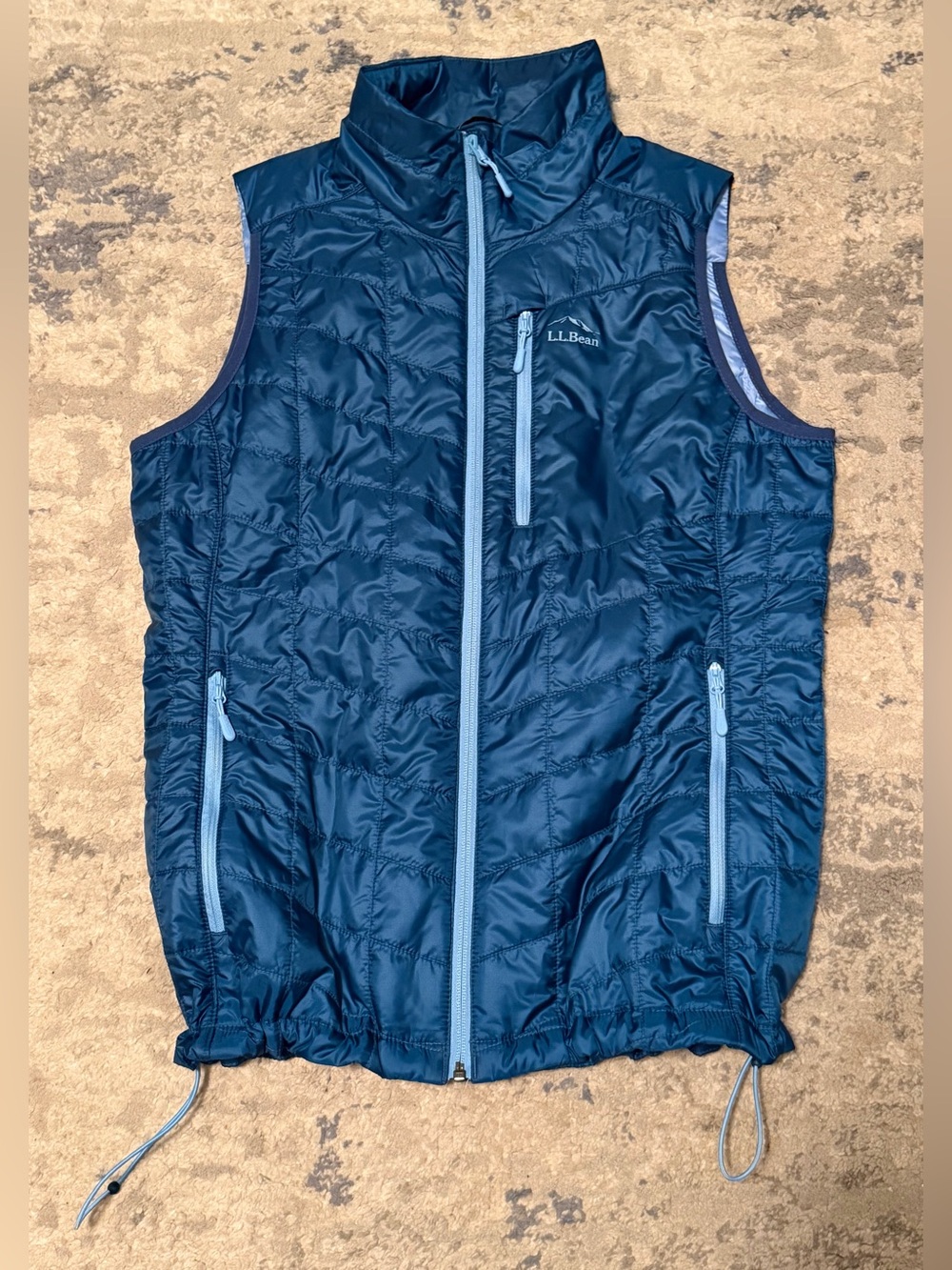 L.L.Bean Women’s Medium Insulated Vest Navy Blue
